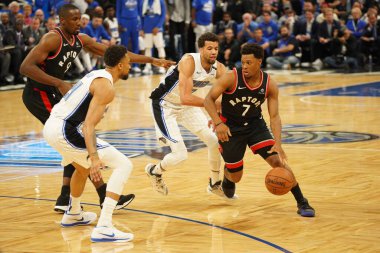Orlando Magic 21 Nisan 2019 tarihinde Orlando Florida 'daki Amway Arena' da oynanan NBA Playoff 1 'de Toronto Rapters' a ev sahipliği yapıyor. Fotoğraf: Marty Jean-Louis Fotoğraf: Marty Jean-Louis