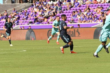 Orlando City SC 20 Nisan 2019 'da Orlando City Stadyumu' nda Vancouver Whitecaps 'a ev sahipliği yapıyor. Fotoğraf: Marty Jean-Louis