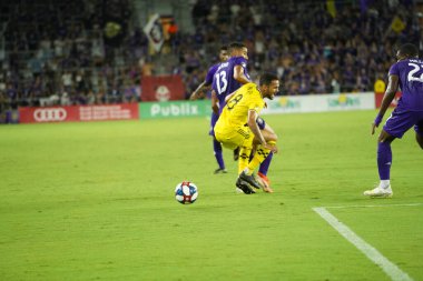 Orlando City, 13 Temmuz 2019 'da Orlando City Stadyumu' nda Kolomb Ekibi 'ne ev sahipliği yapmaktadır. Fotoğraf: Marty Jean-Louis