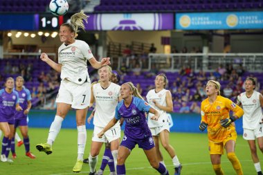 Foto Prides, 11 Mayıs 2019 Cumartesi günü Orlando City Stadyumu 'nda Portland Thorns FC' ye ev sahipliği yapıyor. Fotoğraf: Marty Jean-Louis