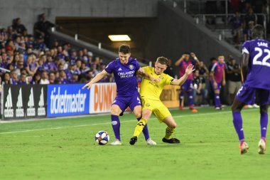 Orlando City, 13 Temmuz 2019 'da Orlando City Stadyumu' nda Kolomb Ekibi 'ne ev sahipliği yapmaktadır. Fotoğraf: Marty Jean-Louis