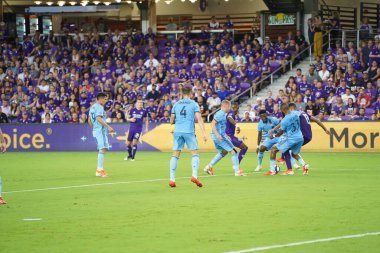 Orlando City, 10 Temmuz 2019 'da Orlando City Stadyumu' nda New York City FC 'ye ev sahipliği yaptı. Fotoğraf: Marty Jean-Louis