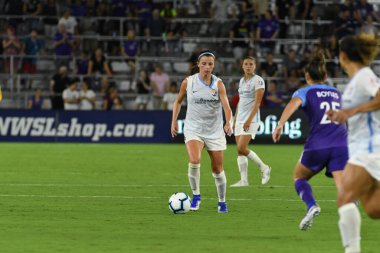 Orlando Pride 20 Temmuz 2019 tarihinde Florida Exploria Stadyumu 'nda Sky Blue FC' ye ev sahipliği yapmaktadır. Fotoğraf: Marty Jean-Louis