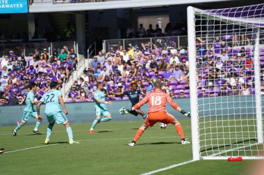 Orlando City SC 20 Nisan 2019 'da Orlando City Stadyumu' nda Vancouver Whitecaps 'a ev sahipliği yapıyor. Fotoğraf: Marty Jean-Louis