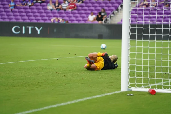 Photo Prides Hosts Portland Thorns Orlando City Stadium Орландо Флориді — стокове фото