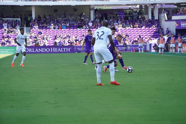 Orlando City Hospeda Cincinnati Orlando City Stadium Orlando Florida Maio — Fotografia de Stock