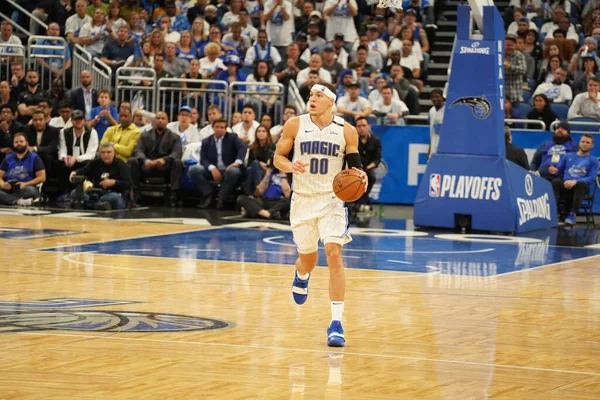 올랜도 매직은 2019 올랜도 플로리다 암웨이 아레나 Nba 플레이 라운드 — 스톡 사진