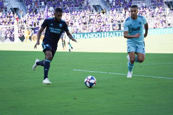 Orlando City Accueille Les Whitecaps Vancouver Orlando City Stadium Samedi — Photo