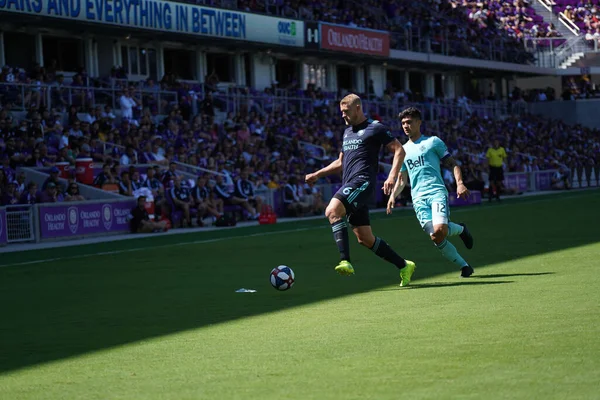 Orlando City Ist Samstag Den April 2019 Gastgeber Der Vancouver — Stockfoto