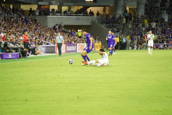 Orlando City Hospeda Galaxy Orlando City Stadium Orlando Florida Maio — Fotografia de Stock