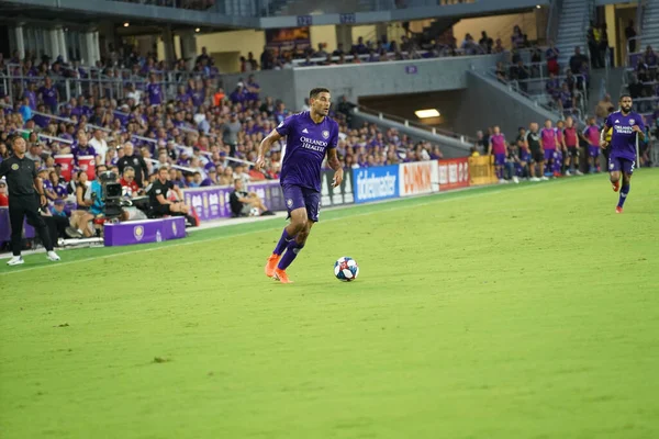 Orlando City Empfängt Columbus Crew Juli 2019 Orlando City Stadium — Stockfoto