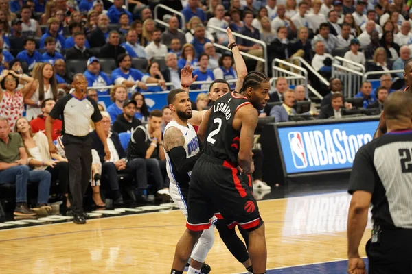 Orlando Magic Ospita Toronto Rapters Durante Primo Turno Dei Playoff — Foto Stock