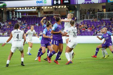 Foto Prides, 11 Mayıs 2019 Cumartesi günü Orlando City Stadyumu 'nda Portland Thorns FC' ye ev sahipliği yapıyor. Fotoğraf: Marty Jean-Louis