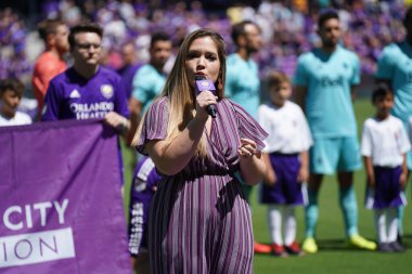 Orlando City SC 20 Nisan 2019 'da Orlando City Stadyumu' nda Vancouver Whitecaps 'a ev sahipliği yapıyor. Fotoğraf: Marty Jean-Louis