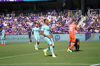 Orlando City SC 20 Nisan 2019 'da Orlando City Stadyumu' nda Vancouver Whitecaps 'a ev sahipliği yapıyor. Fotoğraf: Marty Jean-Louis