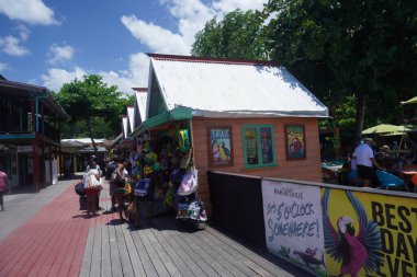 Ochos Rios Jamaica 'nın yaz günündeki güzel manzarası. Fotoğraf: Marty Jean-Louis