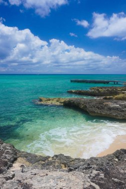 George Town 'daki Caymond Adası' ndaki en güzel plajların güzel manzarası. Fotoğraf: Marty Jean-Louis
