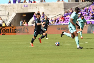 Orlando City SC 20 Nisan 2019 'da Orlando City Stadyumu' nda Vancouver Whitecaps 'a ev sahipliği yapıyor. Fotoğraf: Marty Jean-Louis