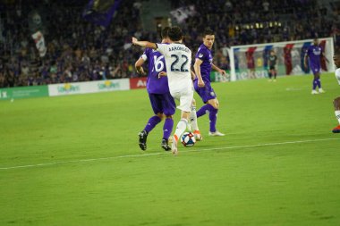 Orlando City, 3 Temmuz 2019 Çarşamba günü Orlando Florida 'daki Exploria Stadyumu' nda Philadelphia Union 'a ev sahipliği yaptı. Fotoğraf: Marty Jean-Louis