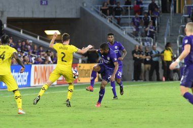 Orlando City, 13 Temmuz 2019 'da Orlando City Stadyumu' nda Kolomb Ekibi 'ne ev sahipliği yapmaktadır. Fotoğraf: Marty Jean-Louis