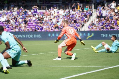 Orlando City SC 20 Nisan 2019 'da Orlando City Stadyumu' nda Vancouver Whitecaps 'a ev sahipliği yapıyor. Fotoğraf: Marty Jean-Louis