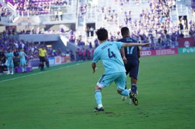 Orlando City SC 20 Nisan 2019 'da Orlando City Stadyumu' nda Vancouver Whitecaps 'a ev sahipliği yapıyor. Fotoğraf: Marty Jean-Louis