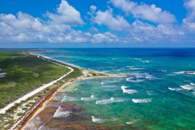 Cozumel Mexico 'nun güzel plajları. Fotoğraf: Marty Jean-Louis