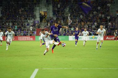 Orlando City, 3 Temmuz 2019 Çarşamba günü Orlando Florida 'daki Exploria Stadyumu' nda Philadelphia Union 'a ev sahipliği yaptı. Fotoğraf: Marty Jean-Louis