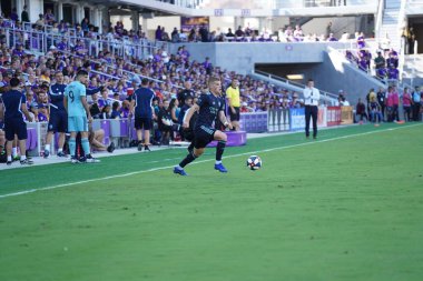 Orlando City SC 20 Nisan 2019 'da Orlando City Stadyumu' nda Vancouver Whitecaps 'a ev sahipliği yapıyor. Fotoğraf: Marty Jean-Louis