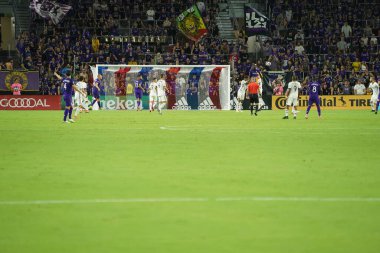 Orlando City, 3 Temmuz 2019 Çarşamba günü Orlando Florida 'daki Exploria Stadyumu' nda Philadelphia Union 'a ev sahipliği yaptı. Fotoğraf: Marty Jean-Louis