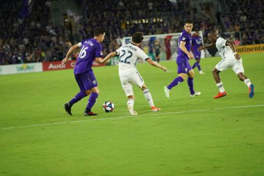 Orlando City, 3 Temmuz 2019 Çarşamba günü Orlando Florida 'daki Exploria Stadyumu' nda Philadelphia Union 'a ev sahipliği yaptı. Fotoğraf: Marty Jean-Louis