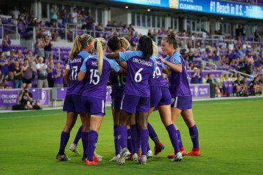 Foto Prides, 11 Mayıs 2019 Cumartesi günü Orlando City Stadyumu 'nda Portland Thorns FC' ye ev sahipliği yapıyor. Fotoğraf: Marty Jean-Louis
