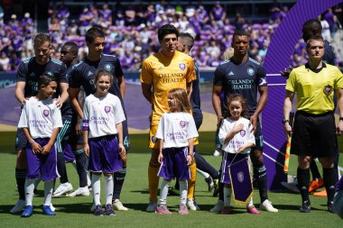Orlando City SC 20 Nisan 2019 'da Orlando City Stadyumu' nda Vancouver Whitecaps 'a ev sahipliği yapıyor. Fotoğraf: Marty Jean-Louis