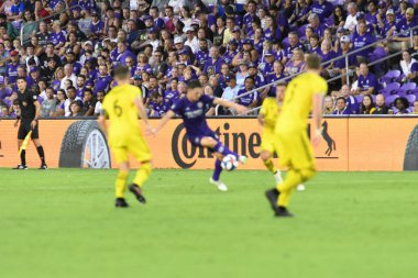 Orlando City, 13 Temmuz 2019 'da Orlando City Stadyumu' nda Kolomb Ekibi 'ne ev sahipliği yapmaktadır. Fotoğraf: Marty Jean-Louis