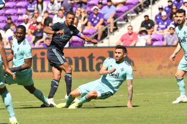 Orlando City SC 20 Nisan 2019 'da Orlando City Stadyumu' nda Vancouver Whitecaps 'a ev sahipliği yapıyor. Fotoğraf: Marty Jean-Louis