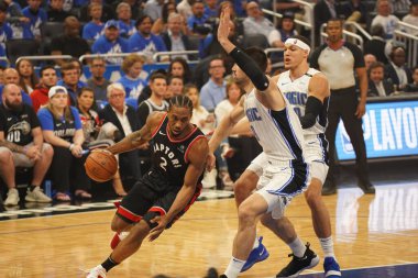 Orlando Magic Hosts the Toronto Rapters during the NBA Playoff Round 1 at the Amway Arena in Orlando Florida on Friday April 19, 2019.  Photo Credit:  Marty Jean-Louis clipart