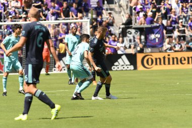 Orlando City SC 20 Nisan 2019 'da Orlando City Stadyumu' nda Vancouver Whitecaps 'a ev sahipliği yapıyor. Fotoğraf: Marty Jean-Louis