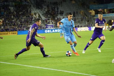 Orlando City, 10 Temmuz 2019 'da Orlando City Stadyumu' nda New York City FC 'ye ev sahipliği yaptı. Fotoğraf: Marty Jean-Louis