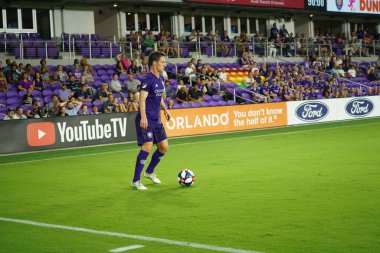 Orlando City, 3 Temmuz 2019 Çarşamba günü Orlando Florida 'daki Exploria Stadyumu' nda Philadelphia Union 'a ev sahipliği yaptı. Fotoğraf: Marty Jean-Louis
