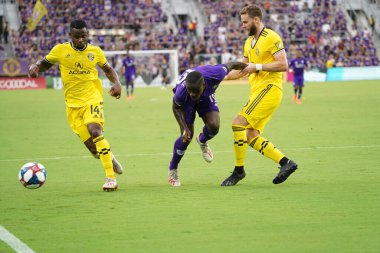Orlando City, 13 Temmuz 2019 'da Orlando City Stadyumu' nda Kolomb Ekibi 'ne ev sahipliği yapmaktadır. Fotoğraf: Marty Jean-Louis