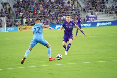 Orlando City, 10 Temmuz 2019 'da Orlando City Stadyumu' nda New York City FC 'ye ev sahipliği yaptı. Fotoğraf: Marty Jean-Louis