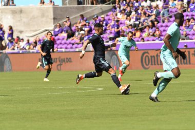 Orlando City SC 20 Nisan 2019 'da Orlando City Stadyumu' nda Vancouver Whitecaps 'a ev sahipliği yapıyor. Fotoğraf: Marty Jean-Louis