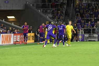 Orlando City, 13 Temmuz 2019 'da Orlando City Stadyumu' nda Kolomb Ekibi 'ne ev sahipliği yapmaktadır. Fotoğraf: Marty Jean-Louis