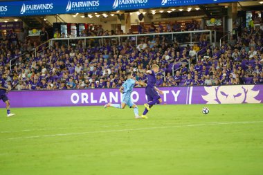 Orlando City, 10 Temmuz 2019 'da Orlando City Stadyumu' nda New York City FC 'ye ev sahipliği yaptı. Fotoğraf: Marty Jean-Louis