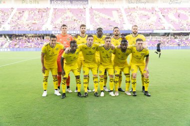 Orlando City, 13 Temmuz 2019 'da Orlando City Stadyumu' nda Kolomb Ekibi 'ne ev sahipliği yapmaktadır. Fotoğraf: Marty Jean-Louis