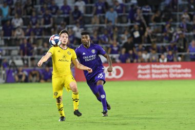 Orlando City, 13 Temmuz 2019 'da Orlando City Stadyumu' nda Kolomb Ekibi 'ne ev sahipliği yapmaktadır. Fotoğraf: Marty Jean-Louis