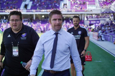 Orlando City SC 20 Nisan 2019 'da Orlando City Stadyumu' nda Vancouver Whitecaps 'a ev sahipliği yapıyor. Fotoğraf: Marty Jean-Louis