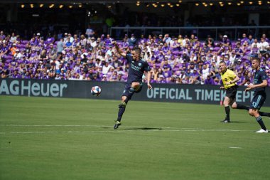 Orlando City SC 20 Nisan 2019 'da Orlando City Stadyumu' nda Vancouver Whitecaps 'a ev sahipliği yapıyor. Fotoğraf: Marty Jean-Louis