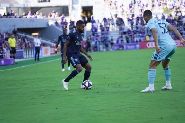 Orlando City SC 20 Nisan 2019 'da Orlando City Stadyumu' nda Vancouver Whitecaps 'a ev sahipliği yapıyor. Fotoğraf: Marty Jean-Louis