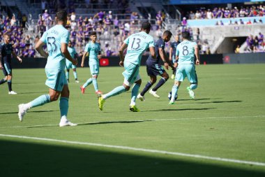 Orlando City SC 20 Nisan 2019 'da Orlando City Stadyumu' nda Vancouver Whitecaps 'a ev sahipliği yapıyor. Fotoğraf: Marty Jean-Louis
